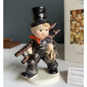 Rare Hummel Goebel Figurine CHIMNEY SWEEP KF-38 Incised Crown Mark 5 1/4" TM2 T3